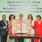 Lotería Nacional y Panini lanzan nueva edición gratuita del Álbum Retro de Fútbol