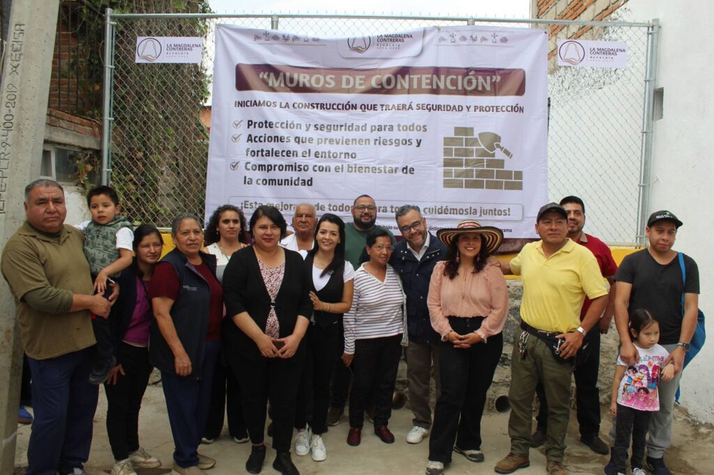 La Magdalena Contreras refuerza la seguridad en zonas de ladera con obras integrales