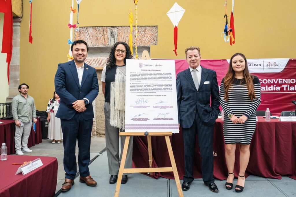 Alcaldía Tlalpan firma convenio en materia de salud mental con el Instituto Hispanoamericano de Suicidología