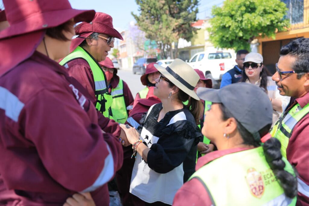 39 camellones intervenidos y 18 mil toneladas de basura retiradas en Ecatepec