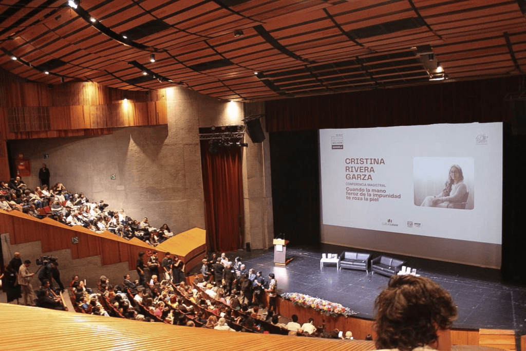 “La impunidad por principio de cuentas trastoca el principio de realidad”: Cristina Rivera Garza  