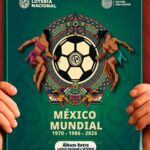 Lotería Nacional y Panini presentan billetes que forman parte del álbum Retro de Fútbol