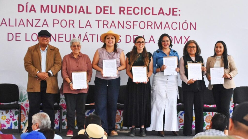 Firman Sedema, alcaldías de Tláhuac, Iztapalapa y Xochimilco, alianza por la transformación de los neumáticos