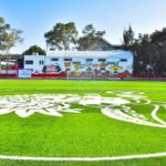 Inauguran cancha de fútbol en el deportivo Zapotitlán