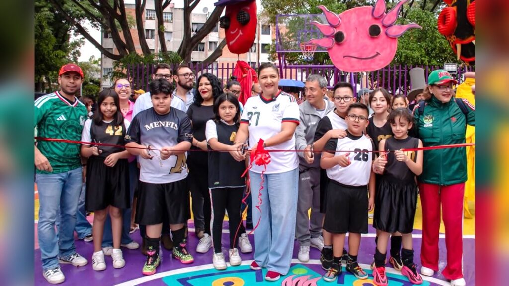 Nancy Núñez impulsa recuperación de espacios públicos con renovación del Parque La Frontera en Azcapotzalco