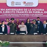 Gobernadora Delfina Gómez encabeza el 164 Aniversario de la Batalla de Puebla en Rayón; Presidenta Claudia Sheinbaum destaca la soberanía nacional
