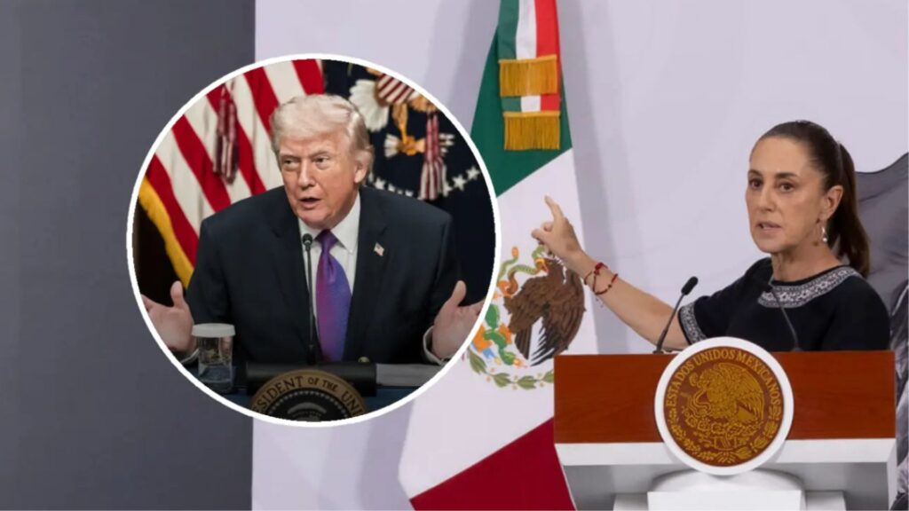 México sí actúa contra la delincuencia organizada responde Sheinbaum a Trump a quien pide reciprocidad
