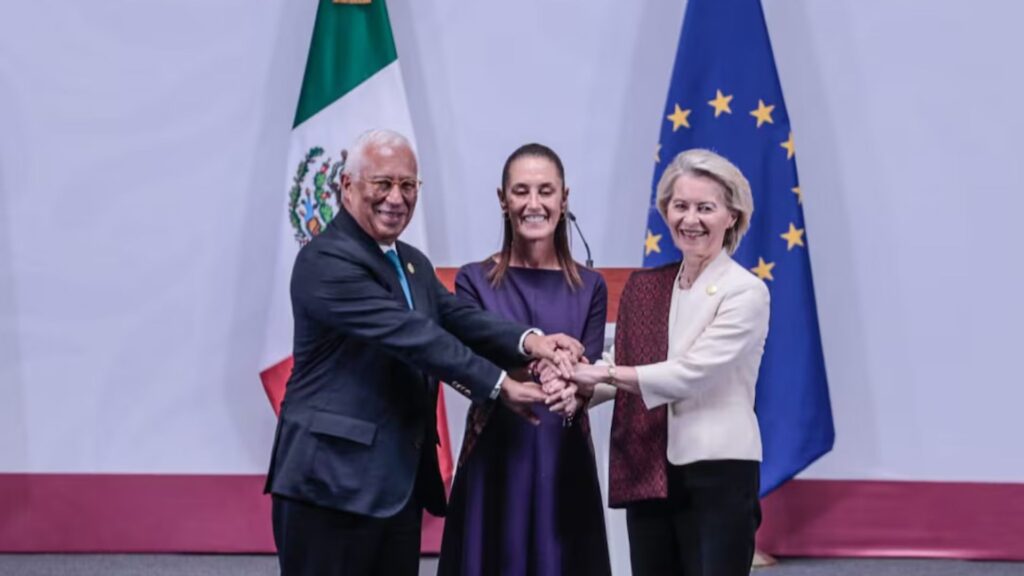 México y Unión Europea firman Acuerdo Global Modernizado; UE invertirá 5 mil millones de euros