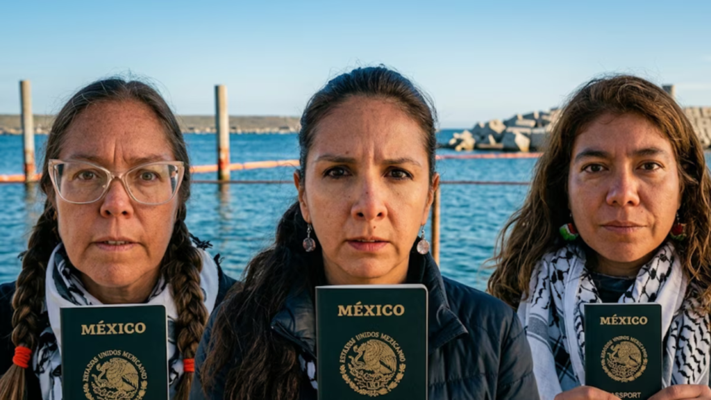Libertad y trato digno para las tres mexicanas detenidas por Israel: Cancillería