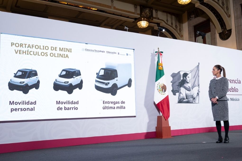 “Olina”, primer automóvil eléctrico de México