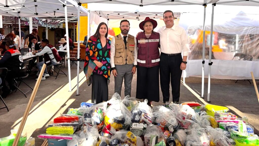 Diputados locales se suman al gobierno de Azcapotzalco para atender afectaciones por desbordamiento