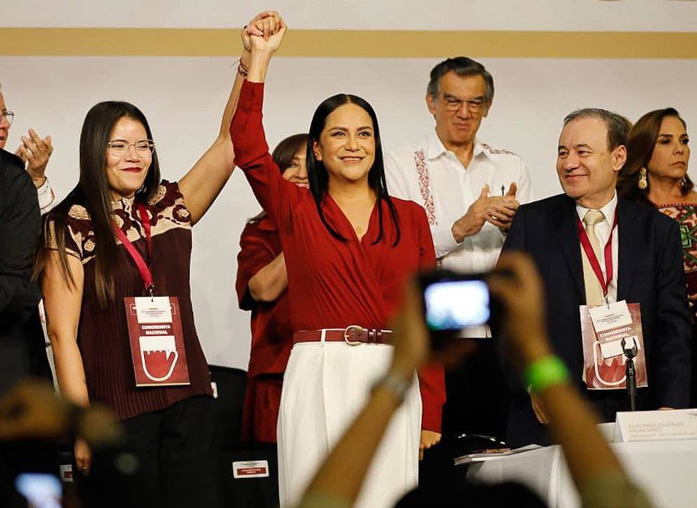 Ariadna Montiel asume dirigencia de Morena; “quien gane encuesta, pero no tenga conducta intachable no será candidato”, advierte