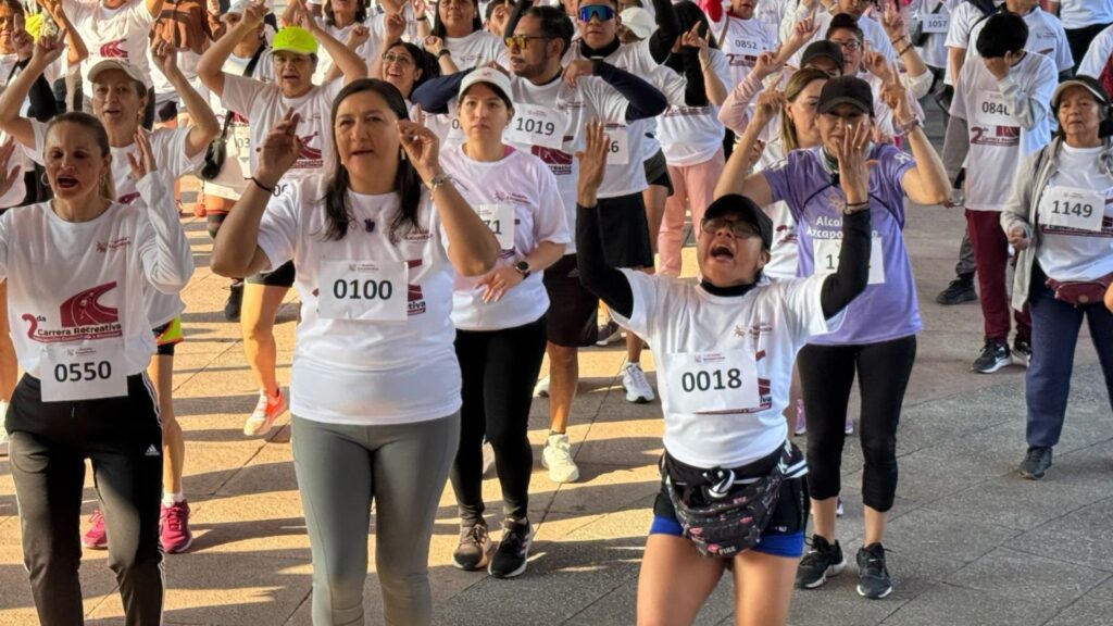 Más de 1000 participantes en carrera por la paz en Azcapotzalco