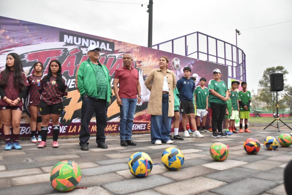 Deportivo El Perú, en Tláhuac alberga nueva cancha de fútbol 7 en beneficio de la comunidad