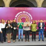 Alcaldesas y Alcaldes de la CDMX, respaldan a Clara Brugada previo a la inauguración del Mundial