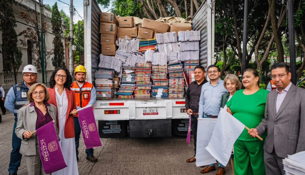 La Alcaldía Tlalpan se suma al programa “Recicla para Leer” de la CONALITEG; el material se usará en la elaboración de nuevos libros gratuitos