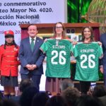 Lotería Nacional presenta en billete dedicado a la Selección Nacional de Futbol México 2026