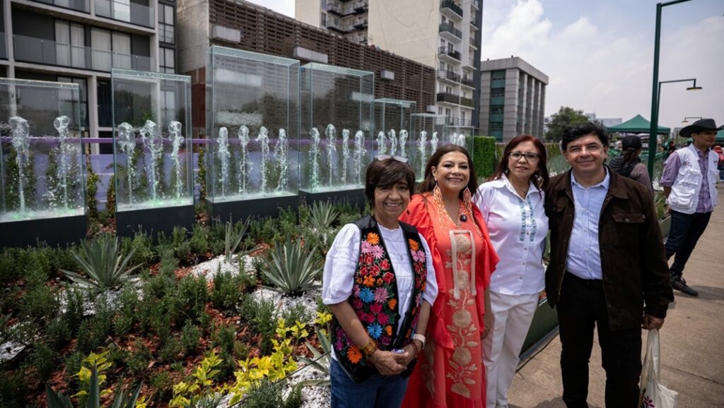 Clara Brugada inaugura Calzada Flotante de Tlalpan, de Pino Suarez a Chabacano