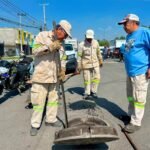 Encabeza alcaldesa de Tláhuac "Tequio Mucho" en Eje 10