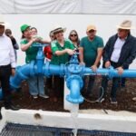Abrir la llave y que caiga agua, una realidad en la Quinta Zona