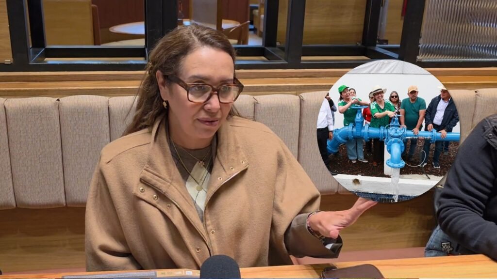 Con o sin amparo, más de 641 mil habitantes de Ecatepec beneficiados con suministro de agua: Azucena Cisneros