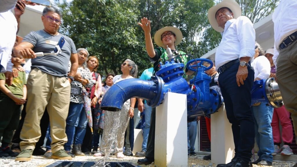 Ecatepec trabaja para mejorar el suministro de agua por la red en la Quinta Zona