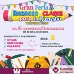 Arranca la Gran Feria Regreso a Clases Tláhuac 2026: útiles, uniformes y zapatos a precios accesibles