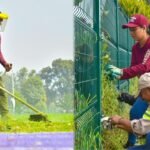 Jornada de tequio en parques y deportivos de Tláhuac