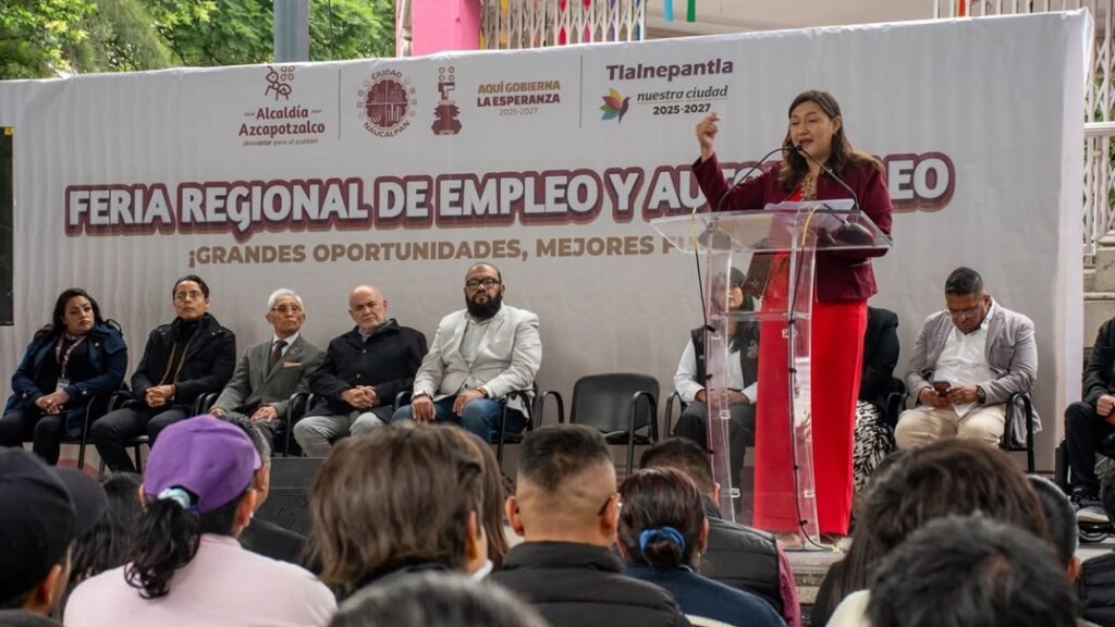 Nancy Núñez encabeza Feria Regional del Empleo y autoempleo en Azcapotzalco