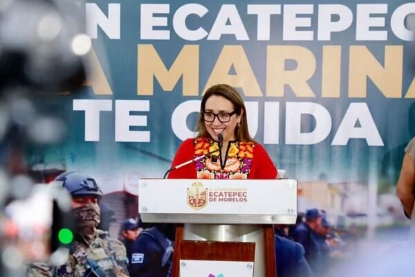 Ecatepec reduce 42% delitos de alto impacto en gestión de Azucena Cisneros
