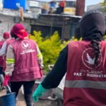 Encabeza Berenice Hernández jornada de atención y limpieza en zonas afectadas por lluvias en Tláhuac