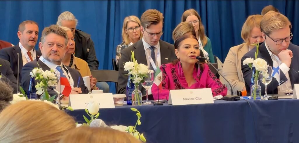 Desde NY, llama Clara Brugada a fortalecer el multilateralismo entre ciudades durante el cierre del Urban 20