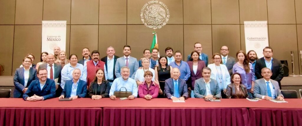Gobernadora Delfina Gómez y alcaldes evalúan progresos del Plan Integral Oriente del Estado de México