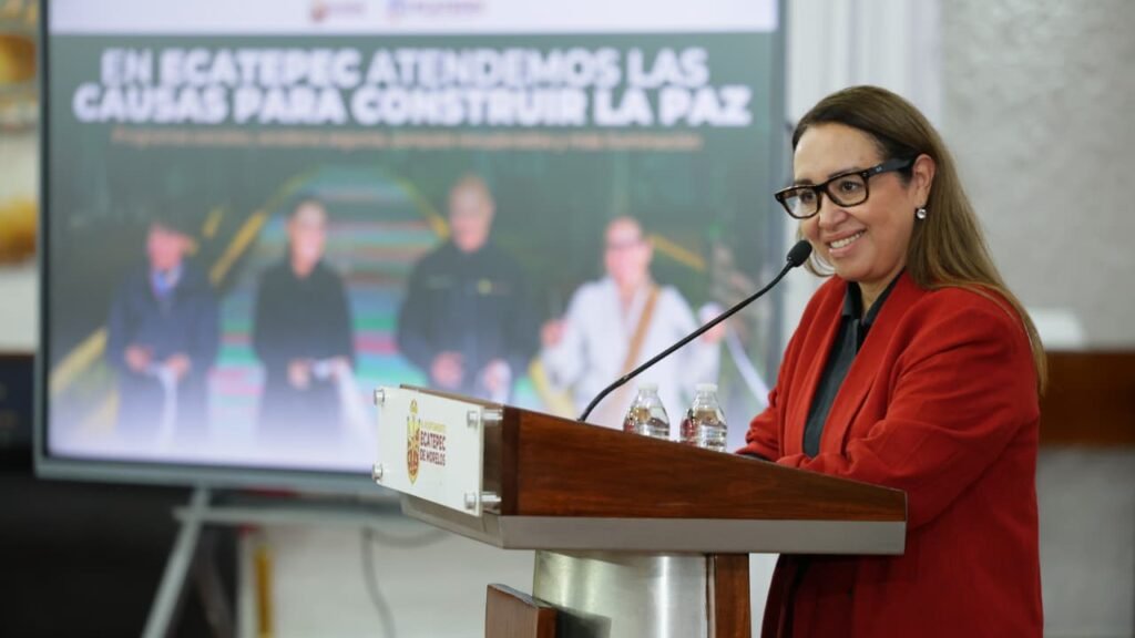 Con Senderos Seguros y programas sociales, Ecatepec mejora en seguridad: Azucena Cisneros