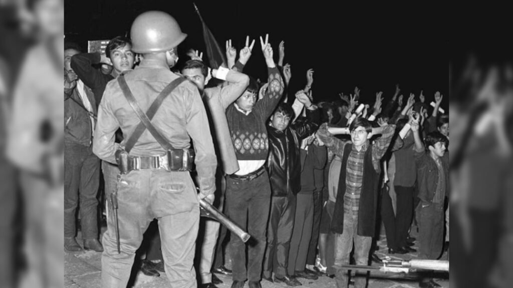 1968, todas las flores pisoteadas