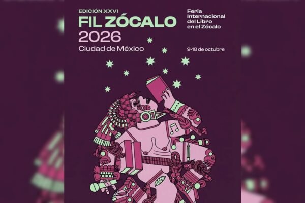 La XXVI Feria Internacional del Libro en el Zócalo llega este viernes 9 de octubre a la Plaza de la Constitución
